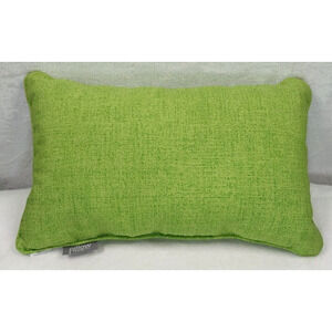 Pillow Perfect Green Throw Pillow Bed Couch Solid Cushion 18"x 11"